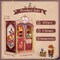 CUTEBEE Book Nook Kit Amazing Toys Store DIY Shelf Insert Kit
